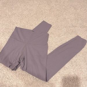 Lavender Nike Yoga Leggings